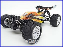 1/18 Scale Dart XB Brushless RTR with 25A ESC, 4200KV Motor Orange and yellow