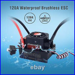 2000KV Waterproof Combo Brushless Motor 4076 With 150A ESC For 1/8 RC Car Truck