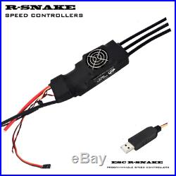 300A Car R-Snake ESC 12S LiPo with BEC 12A for 1/5 Brushless Motors FREE Express