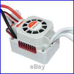 3650 5200KV Waterproof Brushless Motor with 60A ESC for 1/10 Racing Car Boat