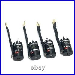 4x Brushless Motor 18A ESC Electronic Speed Controller for 1/24 1/28 RC Car