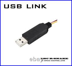 600A Car ESC 3-22S LiPo R-Snake/ Flier for Brushless Motor + USB LINK