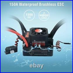 6S 150A Waterproof ESC + Brushless 2000KV Motor For 18 EREVO E-Revo E-Maxx UDR