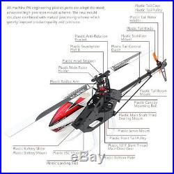 ALZRC X360 FBL 6CH 3D Fly RC Helicopter with 2525 Motor+50A Brushless ESC Kit W9E2