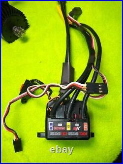 ARRMA BIG ROCK 3S ESC & motor with fan BLX 100 BRUSHLESS SYSTEM