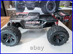 Arrma Kraton 6s EXB + Hobbywing EZRUN 4274 Motor + XERUN XR8 Plus ESC + DX3