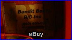 Bandit Boats three point electric race hydro Aquacraft motor 100amp cooled ESC