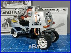 Built Tamiya Dancing Rider T3-01 Trike with Aftermarket Part Brushless Motor ESC