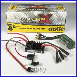 Castle Creations 1/18 MAMBA Micro X ESC with 4100Kv Motor