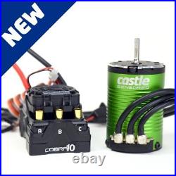 Castle Creations Cobra 10 6S Max 25.2V ESC with1406-6900Kv Brushless Motor Combo