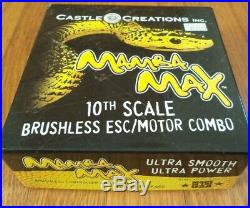 Castle Creations Mamba Max Brushless ESC 5700 Motor Combo 1/10