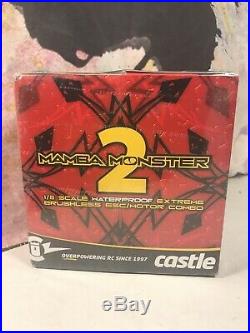 Castle Creations Mamba Monster 2 18Th 25V Esc Waterproof 2200Kv Sensored Motor