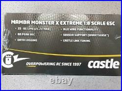 Castle Creations Mamba Monster X 1/8 WP ESC + Sensored 1515-2200KV Motor Combo