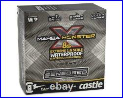 Castle Creations Mamba Monster X 8S 1/6 ESC/Motor Combo with1717 Sensored Motor