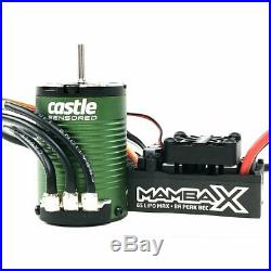 Castle Creations Mamba X ESC/1410-3800kv Sensored Brushless Motor Combo