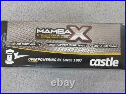 Castle Creations Mamba X Waterproof 1/10 Scale Brushless ESC 010-0155-00 New