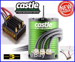 Castle Creations SV3 Waterproof 12v ESC with 1406-6900kV Sensored Brushless Motor