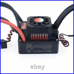 For 18 RC Cars Truck Waterproof Combo 4076 2000KV Brushless Motor with 150A ESC