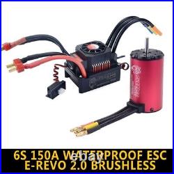 For 18 Racing Car Truck Waterproof 2000KV Brushless Motor with 6S 150A ESC