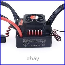 For 1/8 RC Car Off-road Buggy Brushless Motor 150A ESC BEC Waterproof
