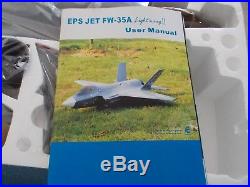 FreeWing 64MM EDF F35 RC KIT Plane Model WithO Brushless Motor Servo ESC Battery