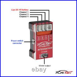 Furitek Python RXF 40A/70A Integrated Brushless/RX Combo withKosmik Transmitter