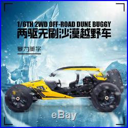 HBX T6 Brushless Motor 160A Esc 1/6 scale 2WD Off-Road Dune Buggy RC Model Truck