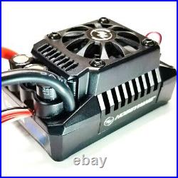 HOBBYWING EZRUN MAX 5 8S ESC WITH QS8 Attached & QS8 to Trx 4s ID Series Harness