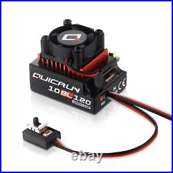 Hobbywing 10BL120 120A Brushless ESC with Rocket 540 13.5T Motor for 1/10 RC Car