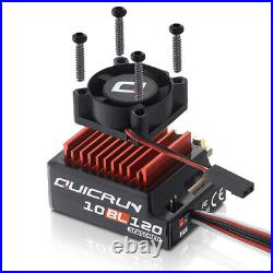 Hobbywing 10BL120 120A Brushless ESC with Rocket 540 21.5T Motor for 1/10 RC Car