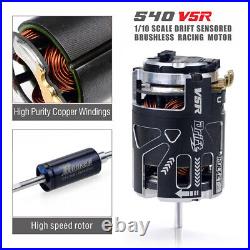 Hobbywing 10BL120 120A ESC with Rocket 540 Brushless Motor Combo for 1/10 RC Car