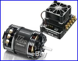 Hobbywing 38020229 XR10 Pro Sensored Brushless ESC/V10 G3 Motor Combo (4.5T)