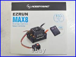 Hobbywing EZRun Max8 Waterproof Brushless ESC/Motor Combo withXT90 (2200kV)