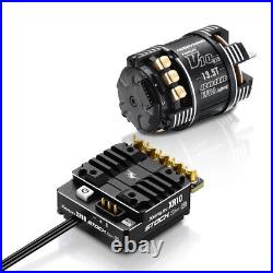 Hobbywing XR10 Stock Spec G2 Sensored Brushless ESC/V10 G4R Motor Combo (13.5T)