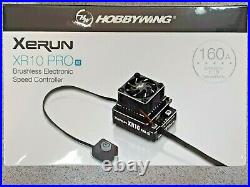 Hobbywing Xerun XR10 Pro G2 160A Sensored Brushless ESC Stealth 30112608 New