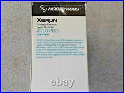 Hobbywing Xerun XR10 Pro Stock Spec V4 Sensored Brushless ESC 30112401 Brand New