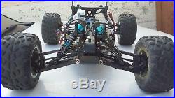 Hpi rs4 mt electric brushless motor hobbywing esc rc 4x4 truck