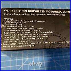 (Losi LOSB9561)XCELORIN 1/18 Brushless ESC/Motor Combo 7400Kv