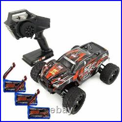 Monster Truck Off-Road Brushless High Speed RC Car RTR Kids Toys 4WD 2.4GHz 1/16