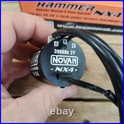 Novak Hammer NX4 Sensored Brushless System With 3900Kv 4-Pole Sensored Motor