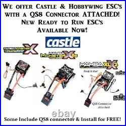 RCP-RTR HOBBYWING MAX 5 8S ESC (1) QS8 Attached Includes Traxxas Series Harness