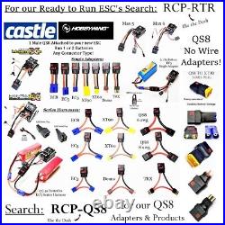 RCP-RTR HOBBYWING MAX 5 8S ESC QS8 Attached & XT90 Series Harness RTR