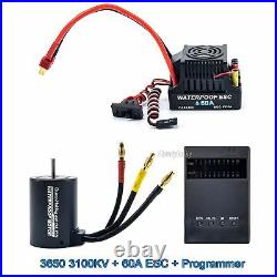 RC Brushless Motor 60A Brushless ESC Electronic Speed Controller For 1/10 RC Car