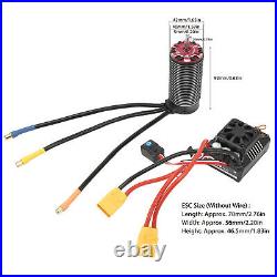 RC Brushless Motor Kit Waterproof 1450KV Brushless Motor MAX6 160A 8S ESC SO