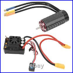 RC Brushless Motor Kit Waterproof 1450KV Brushless Motor MAX6 160A 8S ESC SO