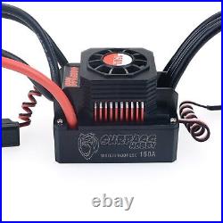 RC Car 6S 150A Motor with ESC &4076 2000KV Brushless Motor For 1/8 E-Revo E-Maxx