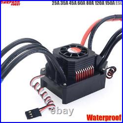 RC ESC Brushless Speed Controller Waterproof Sensorless Motor 1/8 1/10 1/12 1/2