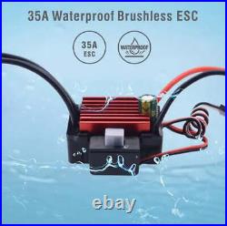 RC ESC Brushless Speed Controller Waterproof Sensorless Motor 1/8 1/10 1/12 1/2