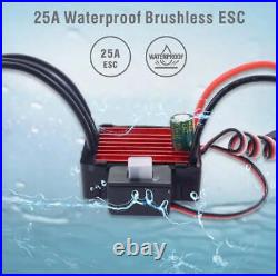 RC ESC Brushless Speed Controller Waterproof Sensorless Motor 1/8 1/10 1/12 1/2