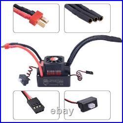 Rocket 4068 Waterproof Brushless Sensorless Motor with120A 150A ESC for 1/8 RC Car